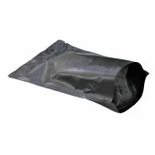 Siyah Mat Alümi̇nyum Ki̇li̇tli̇ Doypack 11x18+3,5 Cm 100 Gr 100 Adet - 3