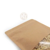 Kraft Dar Pencereli̇ Ki̇li̇tli̇ Doypack 20x30+5 Cm 1000 Gr 100 Adet - 4