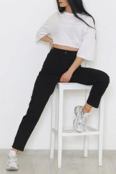 Boyfriend Kot Pantolon Siyah - 3