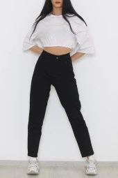 Boyfriend Kot Pantolon Siyah - 5