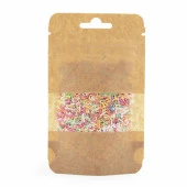 Kraft Dar Pencereli̇ Ki̇li̇tli̇ Doypack 9x15+3 Cm 50 Gr 1000 Adet thumbnail 1