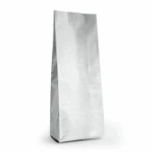 Gümüş Alümi̇nyum Yan Körüklü Torba 10x25+3 Cm 250 Gr 1000 Adet thumbnail 1