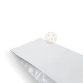 Beyaz Mat Alümi̇nyum Yan Körüklü Torba 10x34+3 Cm 500 Gr 1000 Adet - 3