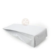 Beyaz Mat Alümi̇nyum Yan Körüklü Torba 7,5x20+2 Cm 100 Gr 1000 Adet thumbnail 2