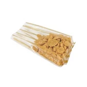 Altın Yaldız Çizgili Yan Körüklü Torba 8x32+2,5 Cm 500 Gr (1 Kg) thumbnail 3