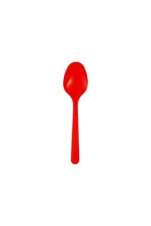 Plastik Kırmızı Kaşık - 1