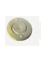 Bardak Kapağı 8-12 Oz Çizikli Pet Beyaz 1,30 gr 80 Mm 100 Adet - 1