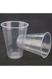 Plastik Set 100er Adet Plastik Tabak Bardak Kaşık Çatal Seti - 1
