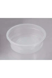 Şeffaf Plastik Sup Kase 100lü - 1