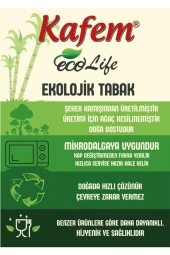 Ekolojik Karton Tabak 18 Cm - 25 Adet - 2