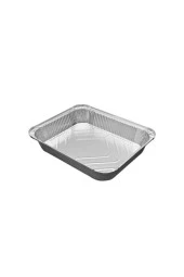 Alüminyum Tepsi Orta 3250 gr 25 Adet Metalik - 1
