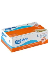 Beyaz Lateks Eldiven Pudrasız (l) 100lü Paket - Tm-eld-0020 - 1