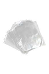 Xxxmük Plastik Şeffaf Bakkaliye Poşeti 30 X 52cm (5 Kiloluk) 1kg - 2