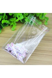 Yapışkanlı Jelatin Bantlı Torba Şeffaf Paket 10+15cm - 100 Adet - 1