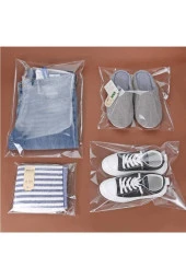200 Adet Şeffaf Yapışkanlı Poşet - Opp Kendinden Yapışkanlı Parlak Poşet 20x30 Cm - 4