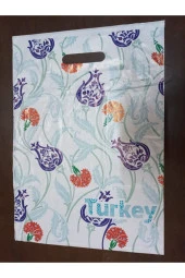 Takviyeli Renkli Mağaza Poşeti 3 No (33x45) - 50 Adet - 2