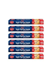 Kesilmiş Yağlı Pişirme Kağıdı 16 Yaprak 6lı Kutu Set - 1