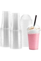 Ø95/350 Cc Soğuk Içecek Milkshake Limonata Plastik Bardak 50 Li - 2