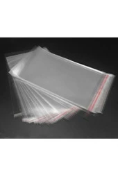 - Çeyiz Poşeti/ Jelatinli Poşet / Yapışkanlı Jelatin 28x42 50 Adet - 2