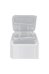 4 Bölmeli Şeffaf Kapaklı Yemek Ve Kepap Kapı ( 25 Adet) thumbnail 2