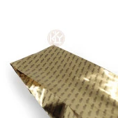 Gold Coffee Baskılı Yan Körüklü Torba 9x30+3 Cm 500 Gr (1 Kg) - 3