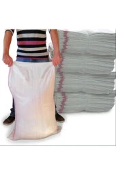 Naylon Çuval - Sentetik Çuval - Saman Çuval - Moloz Çuvalı - Şeker Un Çuvalı 10 Adet 60x90 Cm - 60 x - 1
