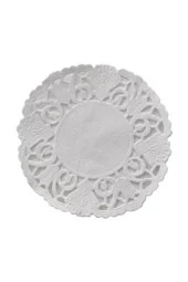 Kağıt Dantelli Çay Bardak Tabağı Altlığı 9 Cm - 500 Adet thumbnail 2