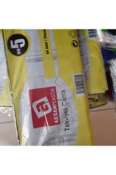 Mağaza Poşeti 50+60 250 Adet 5 Paket. - 2