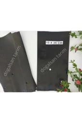 Fidan Poşeti 15x28 Cm 100 Adet Fide Poşeti Fide Torbası Fidan Torbası Fidan Tüpü - 1