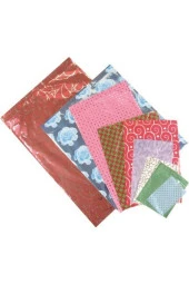 Işişhazır Ambalaj Poşeti Metalize Yapışkanlı 50 Li 20x25 Cm 22371 Tek Renk Hediyelik Ambalaj Poşeti - 1