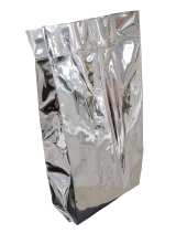 Gümüş Metalize Yan Körüklü Torba 10x34+3 Cm 1000 Gr 1000 Adet - 1
