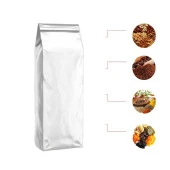 Beyaz Parlak Alümi̇nyum Yan Körüklü Torba 7,5x20+2 Cm 100 Gr 100 Adet thumbnail 1