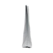 Beyaz Parlak  Alümi̇nyum Yan Körüklü Torba 12,5x40+4 Cm 1000 Gr 1000 Adet - 3
