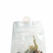 Şeffaf Flat Bottom Kilitli Torba 12x27,5+4 Cm 500 Gr 1000 Adet thumbnail 3