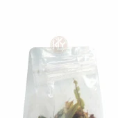 Şeffaf Flat Bottom Kilitli Torba 16x32,5+5 Cm 1000 Gr 1000 Adet - 3