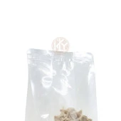 Şeffaf Flat Bottom Kilitsiz Torba 12x27,5+4 Cm 500 Gr 1000 Adet thumbnail 3