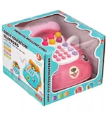 Sesli ve Işıklı Oyuncak Arabalı Telefon - İlk Telefonum, Eğitici Oyuncak Telefon - 6