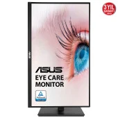 ASUS VA27AQSB 27" LED IPS 1ms 75Hz 2560x1440 WQHD HDMI DP USB Multimedya (Vesa) Pivot Sync Low Blue Siyah Monitör thumbnail 4