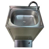 Paslanmaz Ayak Basmalı Evye thumbnail 4