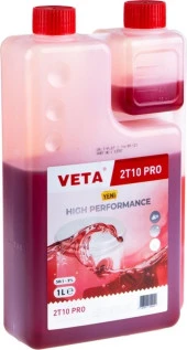 Veta 1 Lt Ölçekli 2 Zamanlı Benzin Katkı Yağı 2T10 Pro - 1