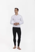 OIL COMPANY Termal İçlik Üst Uzunkol V Yaka Unisex PP Seamless II. Seviye OCP006 - 2