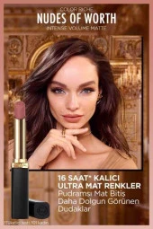 L'Oréal Paris Color Riche Intense Volume Matte Ruj - 520 Nude Defiant - 6