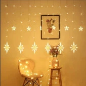 GÜN IŞIĞI SALKIM LED IŞIK KUTUP YILDIZI SALKIM IŞIK YILBAŞI IŞIĞI YILBAŞI SÜSLEME IŞIĞI  EKLEMELİ - 1