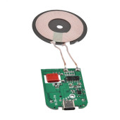 Kablosuz Şarj Modülü Type C 15W  Qi 9V 1.5A Mobil Akıllı Telefon Oyuncak Pil Şarj Transmiter Samsung Apple 5125-FA - 7