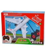 Işıklı, Uzaktan Kumandalı 6 Yöne Hareket edebilen Eğlenceli Airbas Yolcu Uçağı - Kumandalı Uçak - 2