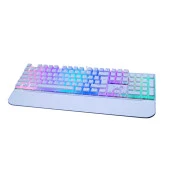 Turbox TR-MK10PD  Pudding Tuşlu Bilek Destekli Blue Switch Rgb Beyaz Mekanik Klavye - 2