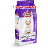 Catlife Tavuklu Multicolor Kedi Maması 1 kg Açık Mama - 2