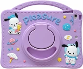 MobaxAksesuar Samsung Galaxy Tab A11 / A9 8.7inç Kılıf Cute Dolls Standlı Eğlenceli 3D Karekterli Çocuk Kılıfı X110 X130 - 6