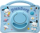 MobaxAksesuar Samsung Galaxy Tab A11 / A9 8.7inç Kılıf Cute Dolls Standlı Eğlenceli 3D Karekterli Çocuk Kılıfı X110 X130 - 1