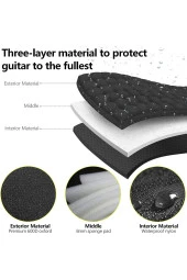 Bağlama Saz Kılıfı Yüksek Korumalı Soft Case Kısa Sap thumbnail 3